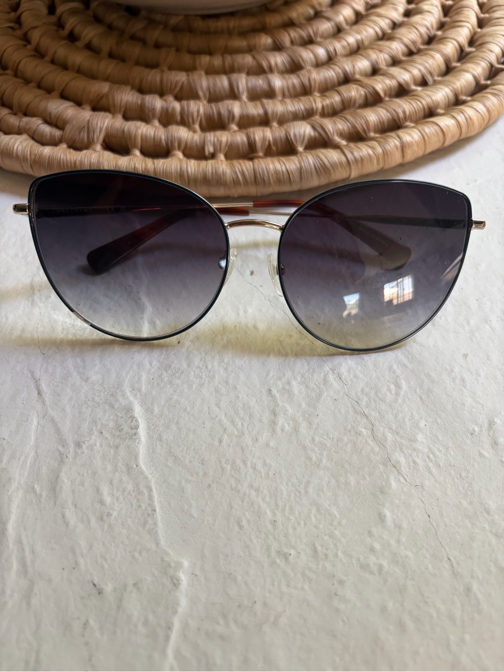 Longchamp Sunglasses Cat-Eye Black Gradient Lens  Sunglasses